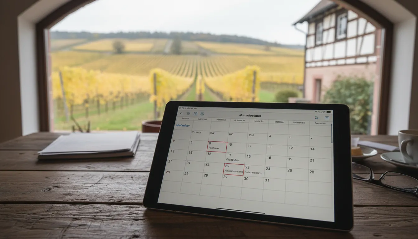 Kalender & Terminverwaltung – Dashboard-Vorschau