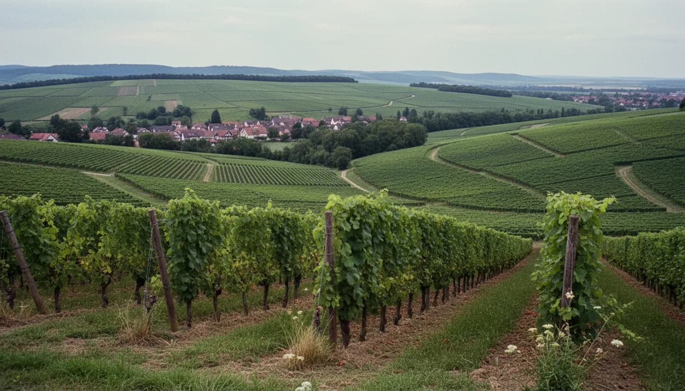 Weinberge und Rebstöcke in der Region – passend zu Weinfesten und Weinevents im Rhein-Main-Gebiet.