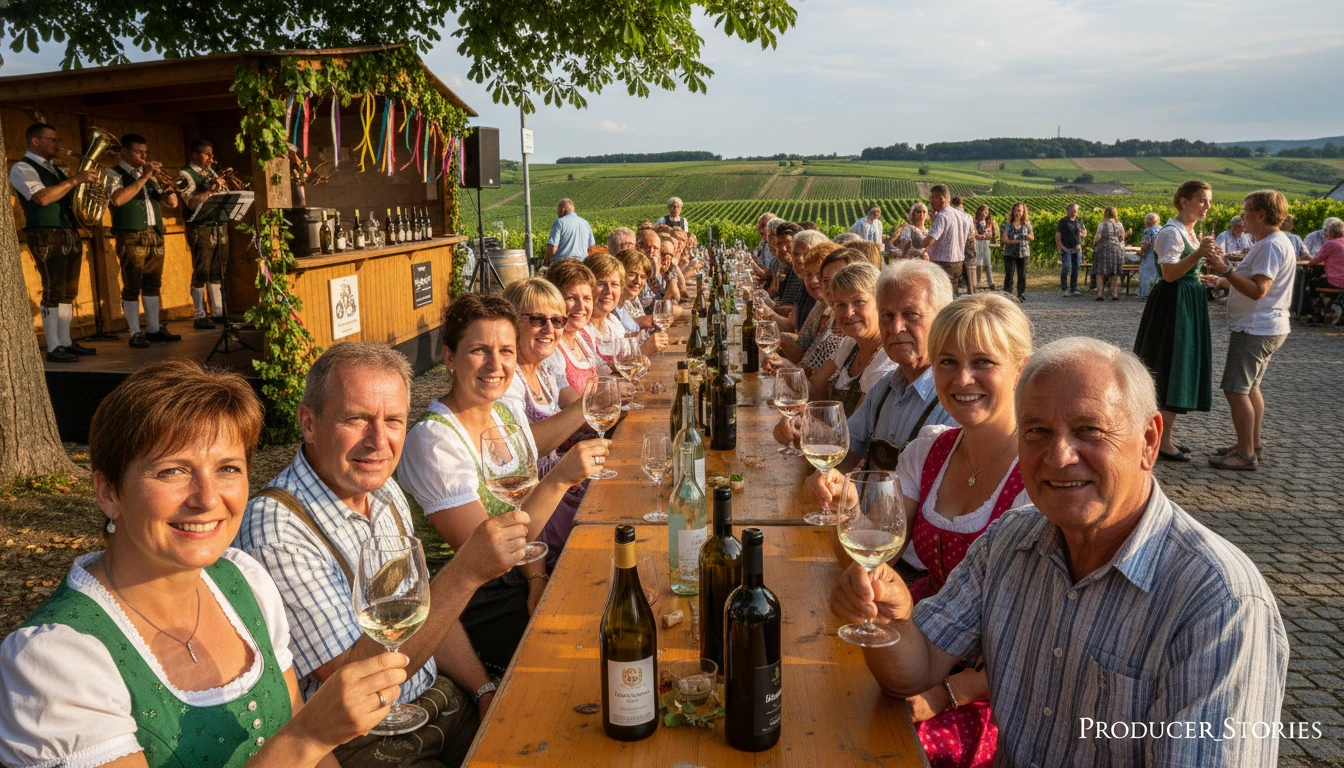 Weinfest in der Pfalz